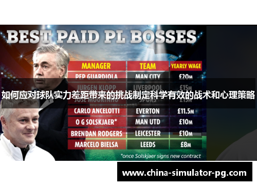 如何应对球队实力差距带来的挑战制定科学有效的战术和心理策略